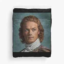 Funny Gifts  Sam Heughan Graphic Gift Duvet Cover