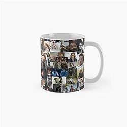 Sam Heughan Abstract Collage Classic Mug