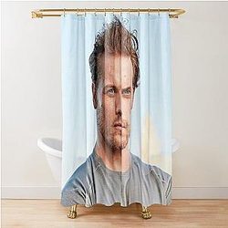 Sam Heughan Art Shower Curtain