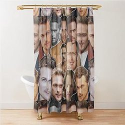 Sam Heughan Shower Curtain