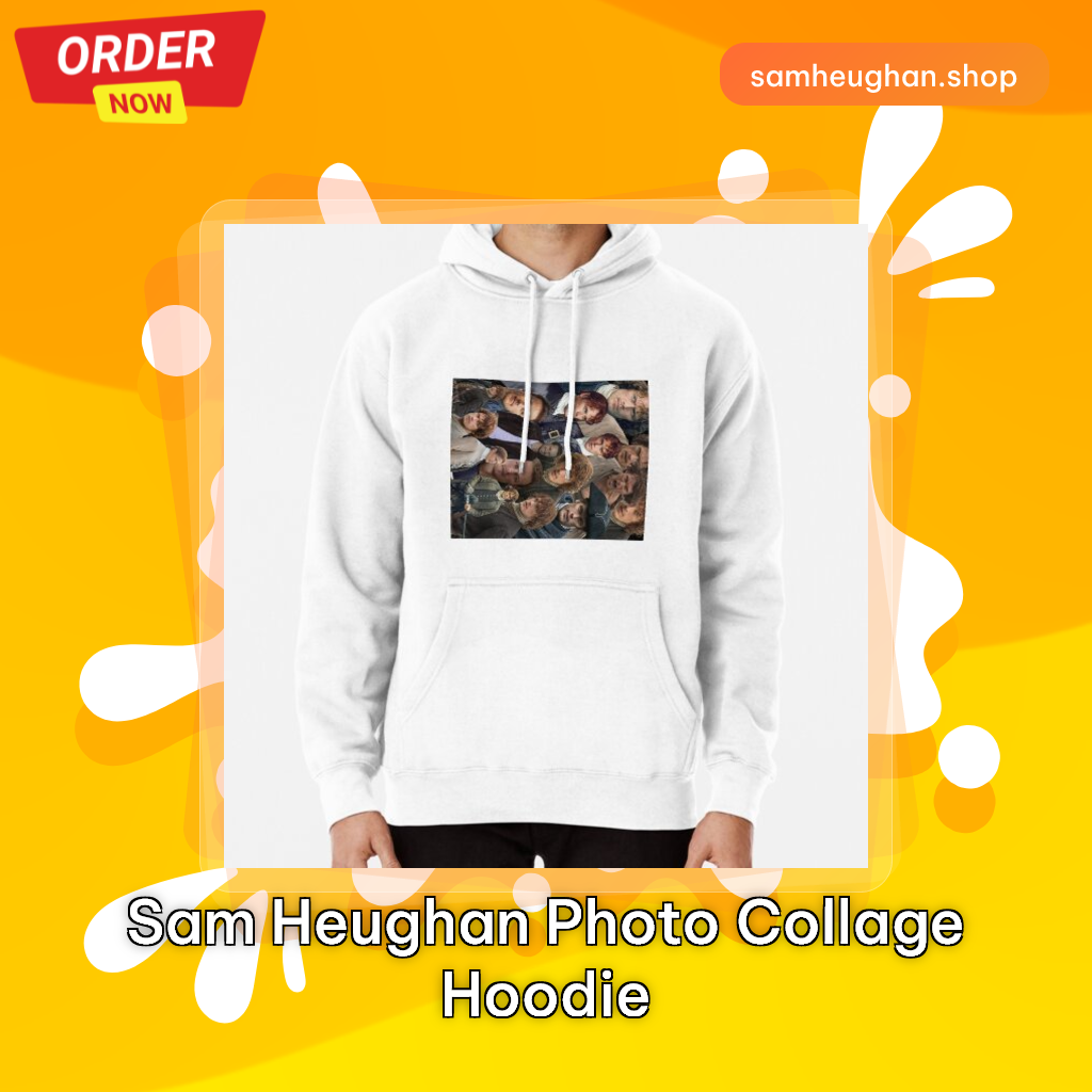 Sam Heughan Photo Collage Hoodie