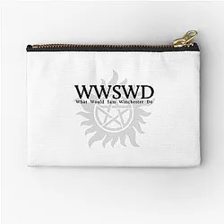 WWSWD What Would Sam Winchester Do Zipper Pouch