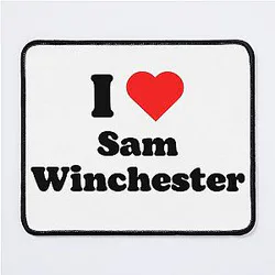 I love Sam Winchester Mousepad