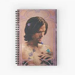 Sam Winchester  Art Nouveau Notebook