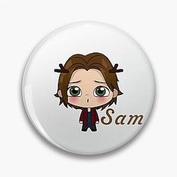 Sam Winchester Chibi Pin