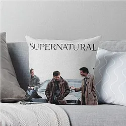 Supernatural Sam Winchester Dean Winchester Throw Pillow