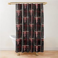 Sam Winchester Graphic Art Shower Curtain