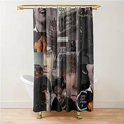 Supernatural Sam Winchester Poster Shower Curtain