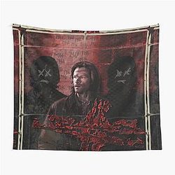 Sam Winchester Graphic Art Tapestry