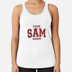 Team Sam Winchester Supernatural Tank Top