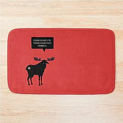 Supernatural Sam Winchester Exorcizamus Te Bath Mat