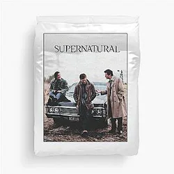 Supernatural, Sam Winchester, Dean Winchester Duvet Cover