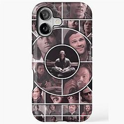 Sam Winchester College 2 iPhone Tough Case