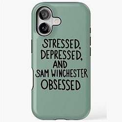 Sam Winchester iPhone Tough Case