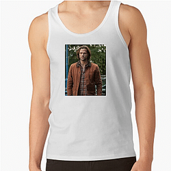 Sam Winchester Merch Sam Winchester Tank Tops