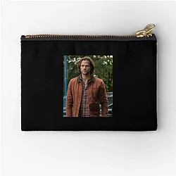 Sam Winchester Merch Sam Winchester Zipper Pouches