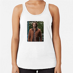 Sam Winchester Merch Sam Winchester Tank Tops
