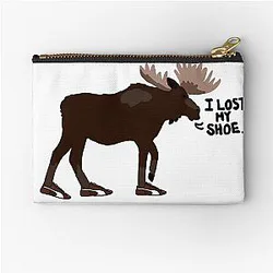 Sam Winchester - Supernatural - I lost my shoe Zipper Pouch