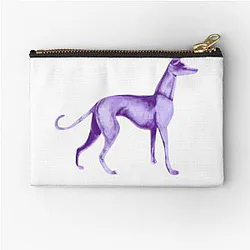 Purple Dog Sam Winchester Zipper Pouch Shirt