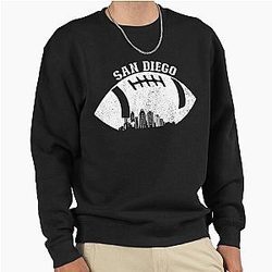 San Diego Football Vintage Gear Pullover Sweatshirt