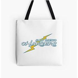 Vintage San Diego Chargers Tote Bag