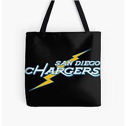 Styled San Diego Chargers All Print Tote Bag