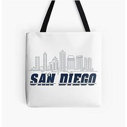 San Diego California Tote Bag