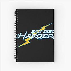 Styled San Diego Chargers Notebook