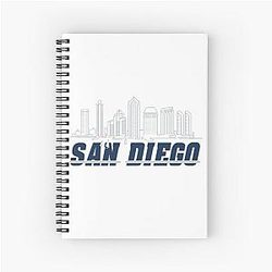 San Diego California Notebook