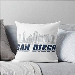 San Diego California Pillow