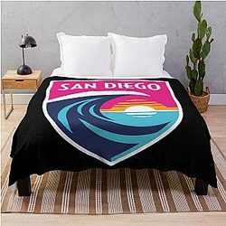 San Diego Wave FC Throw Blanket