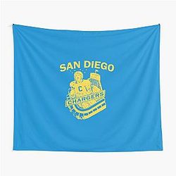 Vintage San Diego Chargers Tapestry