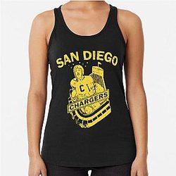 San Diego Chargers Racerback Tank Top