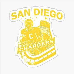 San Diego Chargers Sticker