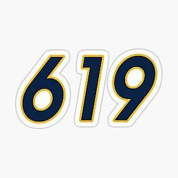San Diego LYFE the 619!!! Sticker