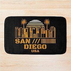 San Diego USA Bath Mat