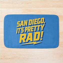 San Diego is rad! Bath Mat