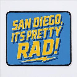 San Diego is rad Mouse Pad