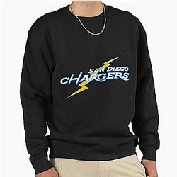 Styled San Diego Chargers Pullover Sweatshirt