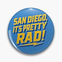 San Diego is rad! Pin