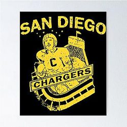 San Diego Chargers Poster