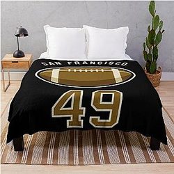 Art San Francisco 49ers Throw Blanket