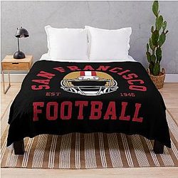 Art San Francisco 49ers Throw Blanket