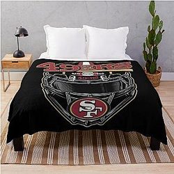 Art San Francisco 49ers Throw Blanket