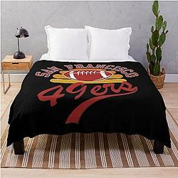 Art San Francisco 49ers Throw Blanket
