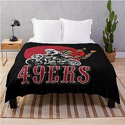 Art San Francisco 49ers Throw Blanket