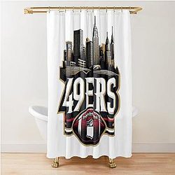 San Francisco 49ers Shower Curtain