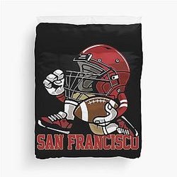 Art San Francisco 49ers Duvet Cover