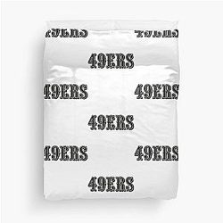 49ers logo Duvet Cover