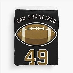 Art San Francisco 49ers Duvet Cover
